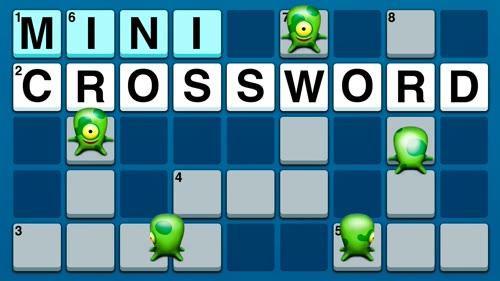 Mini Crossword, a CogniFit brain game