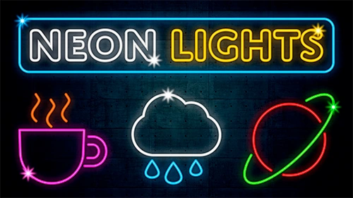Neon Lights, a CogniFit brain game