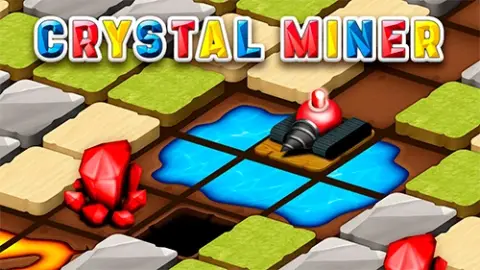 Cover of Crystal Miner, a CogniFit brain game