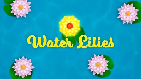 Cover of Water Lilies, a CogniFit brain game
