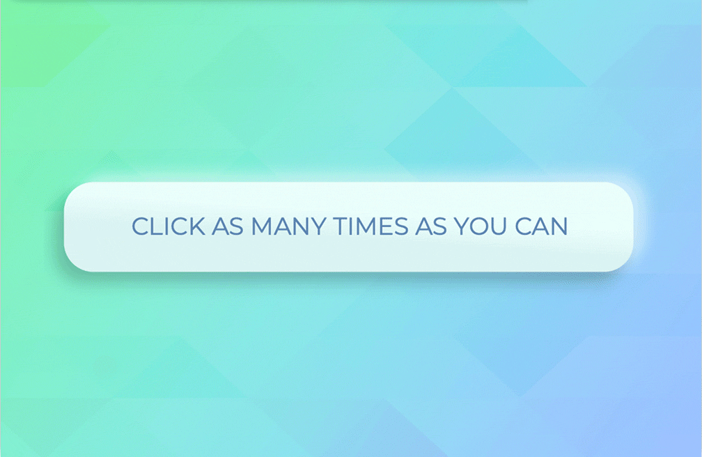 CAB-ADHD tapping task: click inside the square as many times as possible in 10 seconds